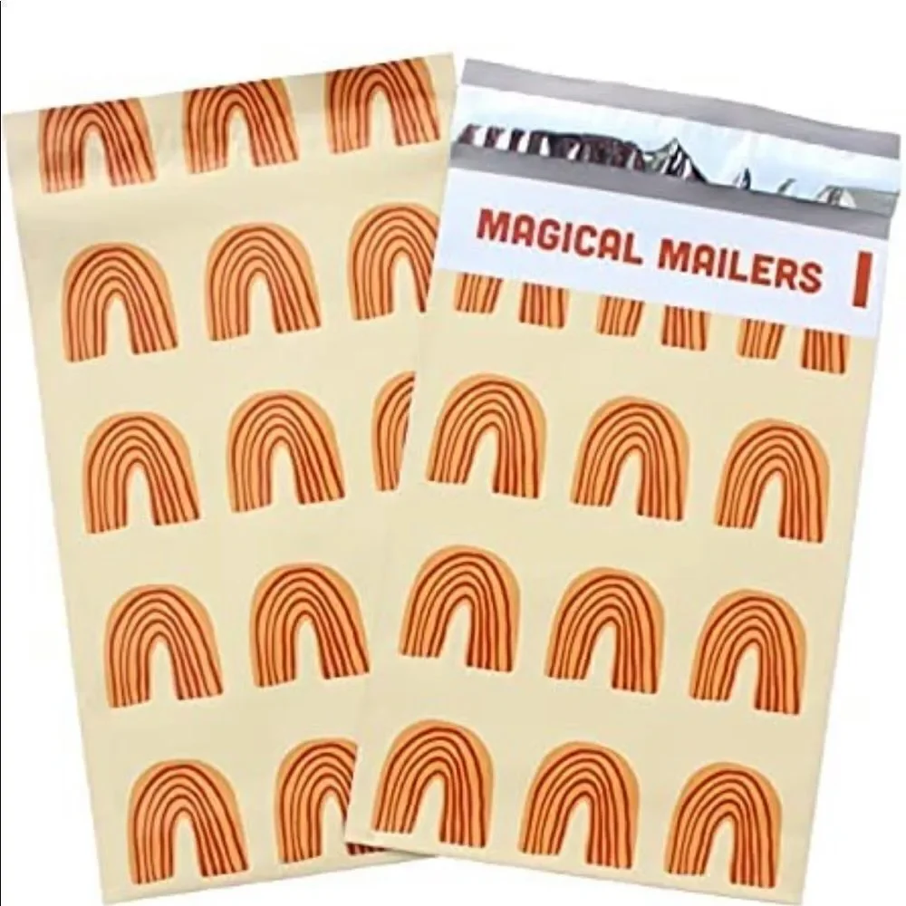 Poly Mailers MIX RAINBOW 🌈 30pcs 6x9 10x13